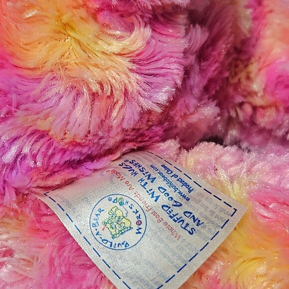 Build A Bear Pink Heart Teddy 15 in Plush Stuffed Animal Toy BAB Valentines Day - Picture 6 of 9